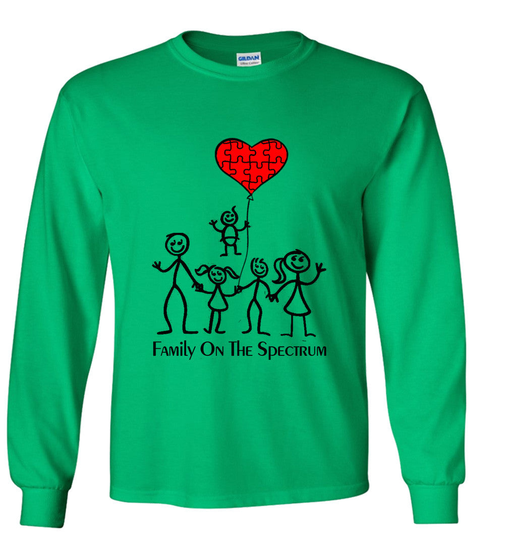 Family On The Spectrum Autism #2 T shirt