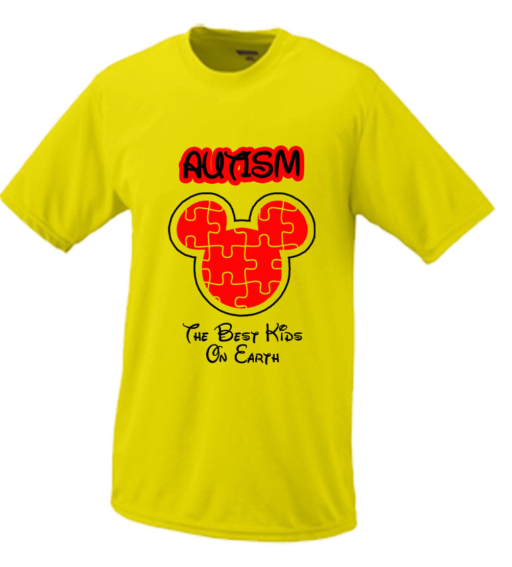 Autism The Best Kids On Earth (Disney Parody) T shirt