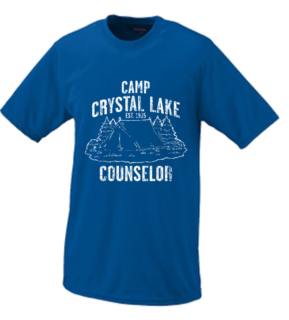 Camp Crystal Lake T Shirt Friday The 13th Jason Voorhees Parody