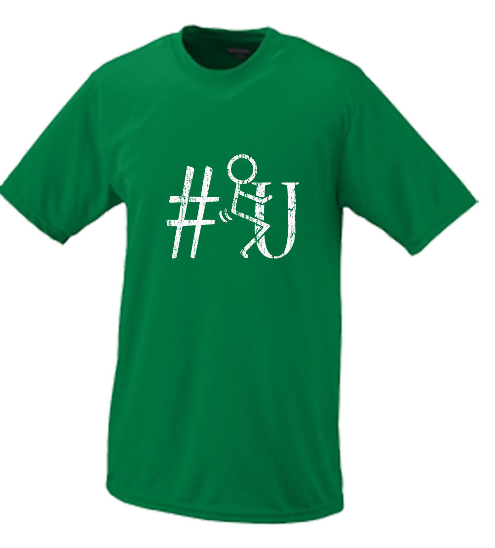 F*ck U Hash Tag, Stick Figure Parody T Shirt Comedy Funny