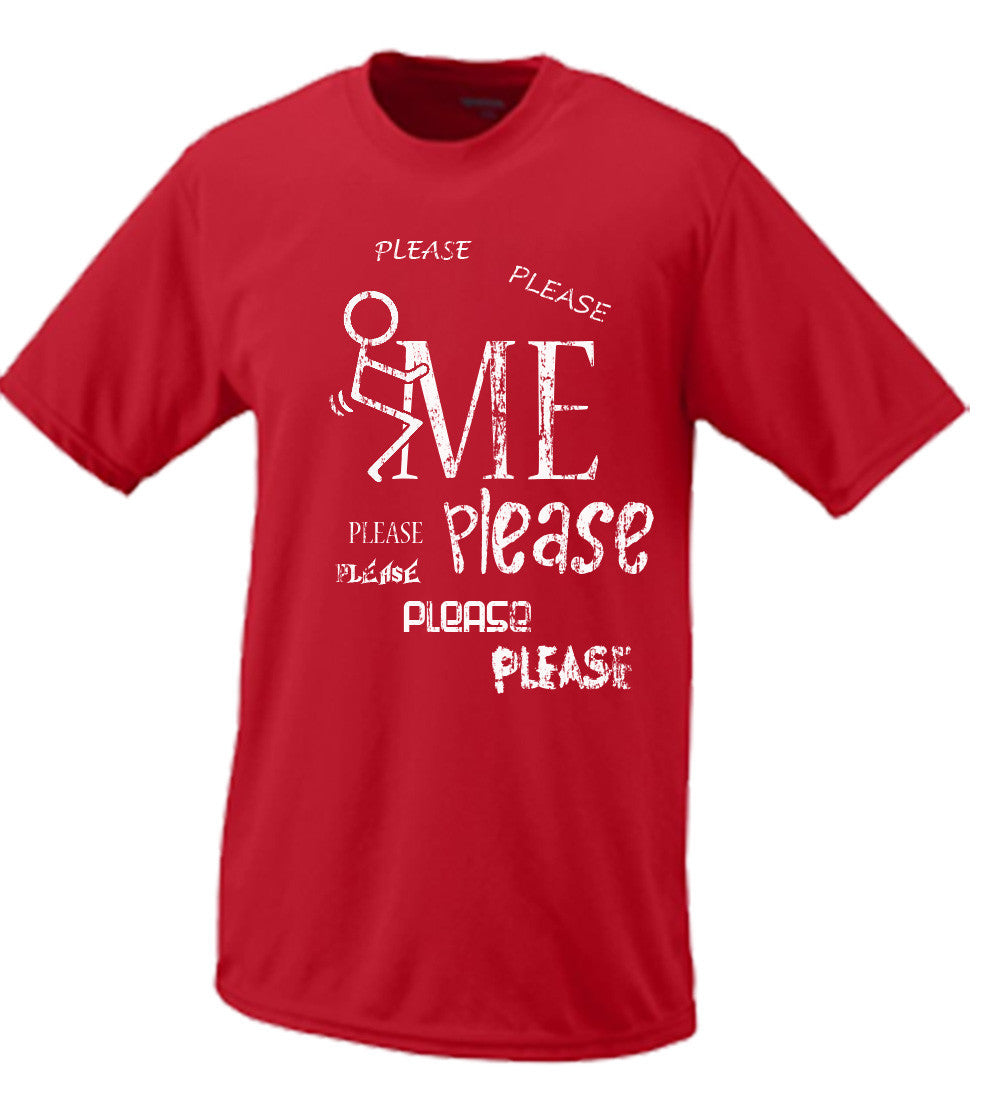 F*ck Me Please, Stick Figure Parody T Shirt Comedy Funny