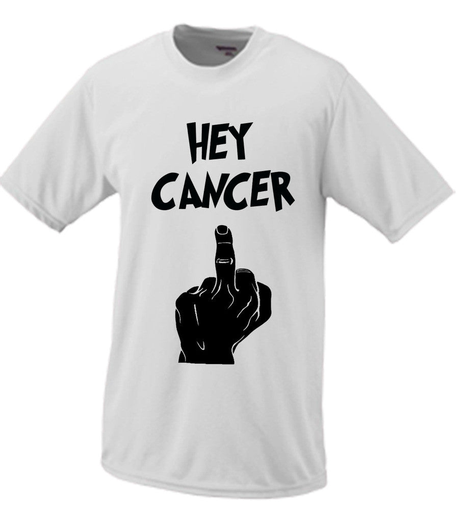 Hey Cancer (Middle Finger) F**k You T Shirt