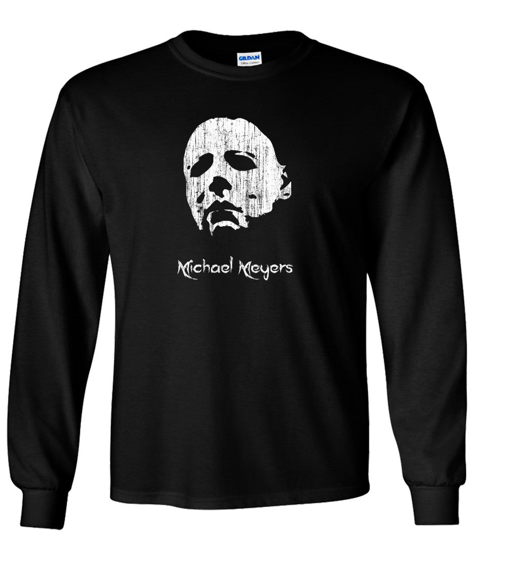 Michael Meyers Portrait T Shirt Halloween Haddonfield