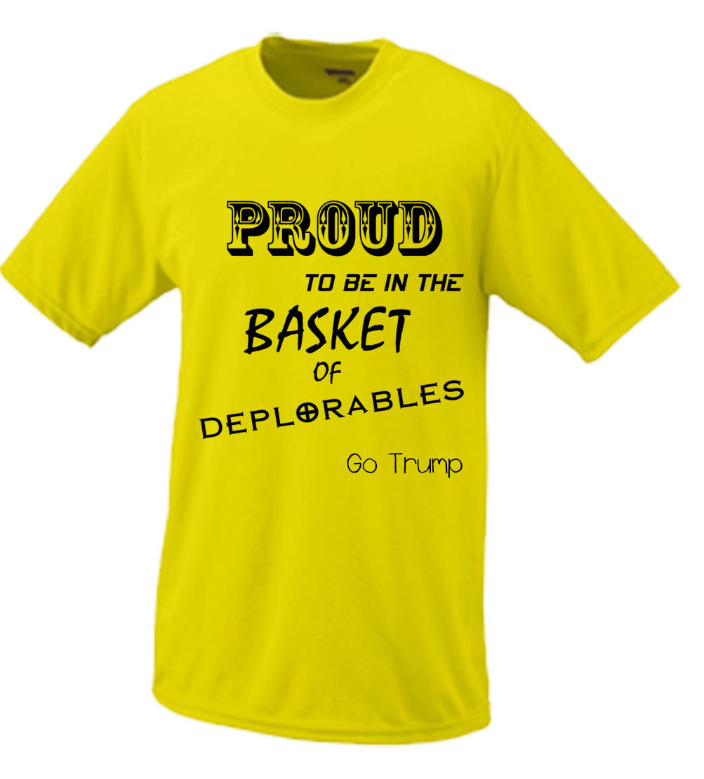 Proud To Be One of The Deplorables Hillary Clinton Donald Trump Shirt Election 2016 President