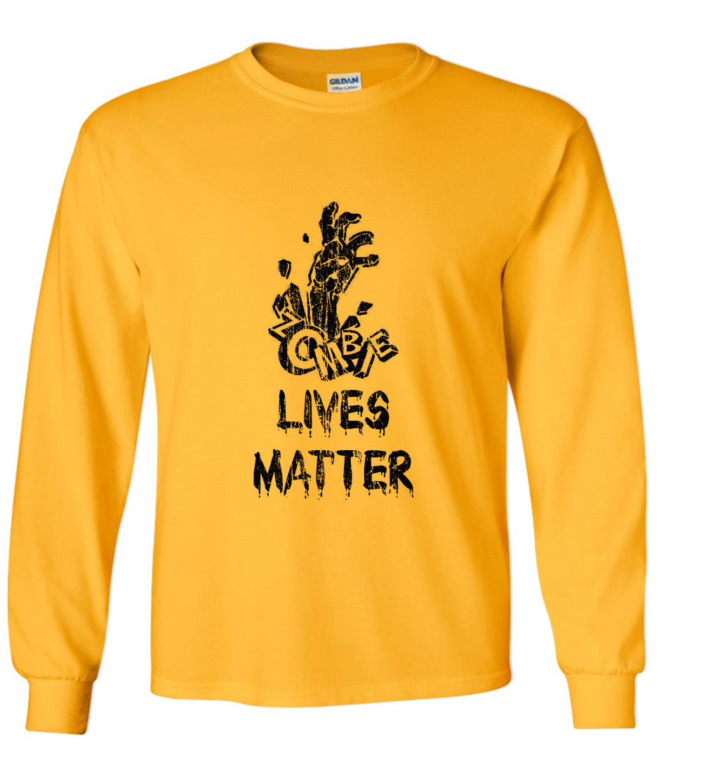 Zombies Lives Matter T shirt (Black Lives Matter Parody)